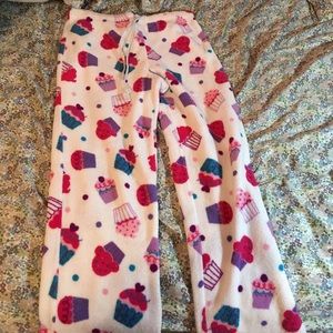 Cupcake pajama pants