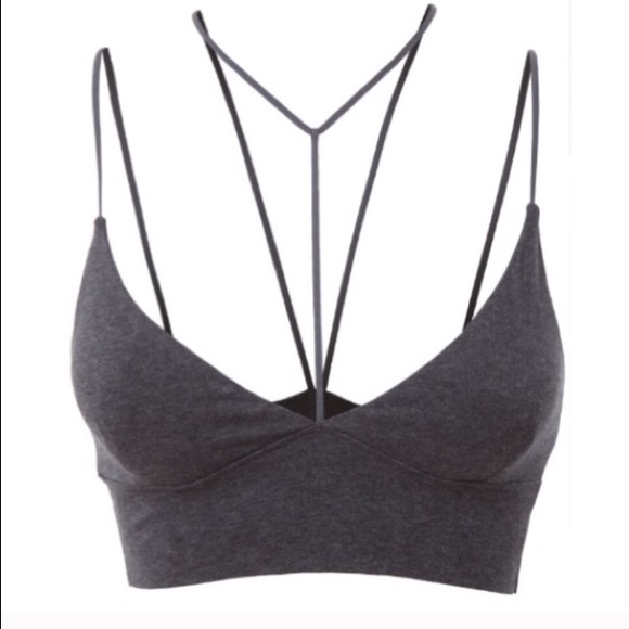 Other - Gray Caged Bra