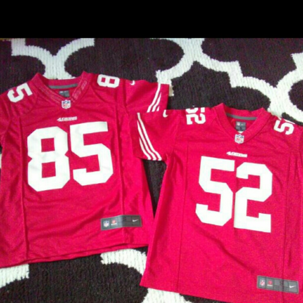 Boys 49er jerseys