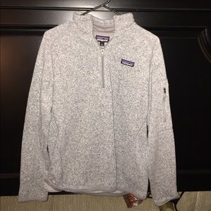 PATAGONIA BETTER SWEATER 1/4 ZIP FLEECE JACKET