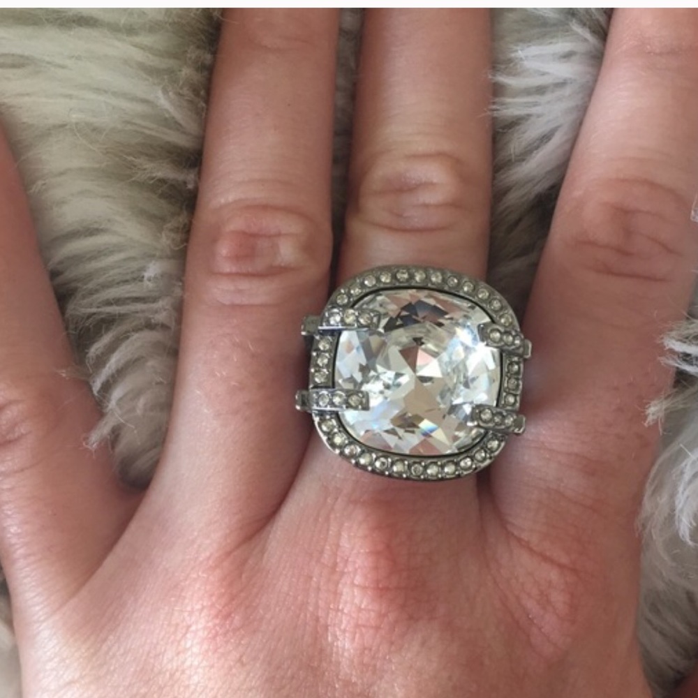 Swarovski ring! Perfect condition!