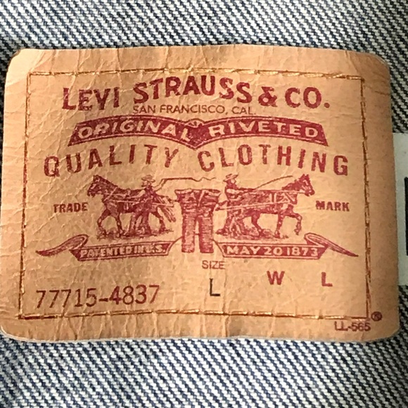 Vintage Levi Denim Jacket - Picture 8 of 8