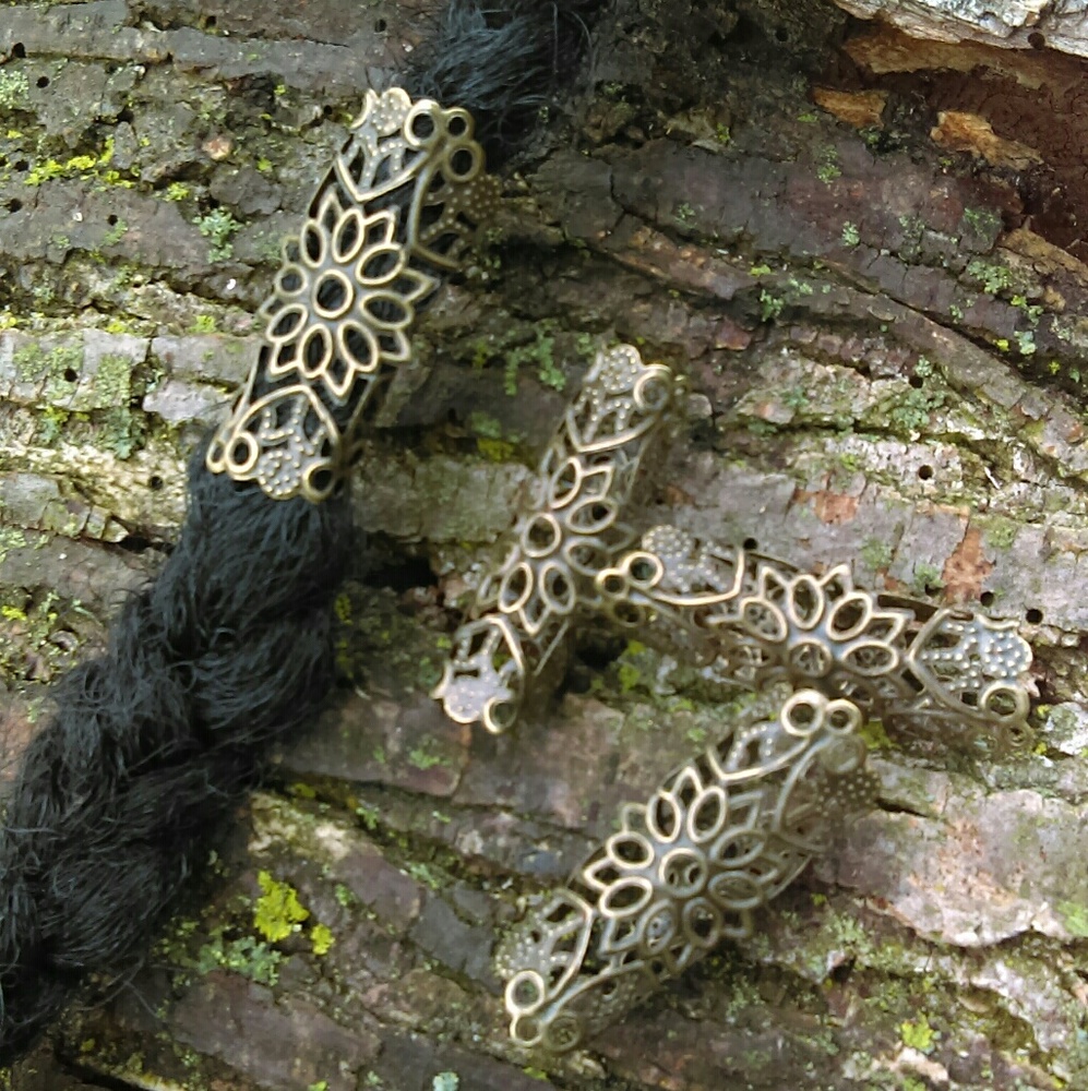 4 Bronze Med Dreadlocks Jewelry