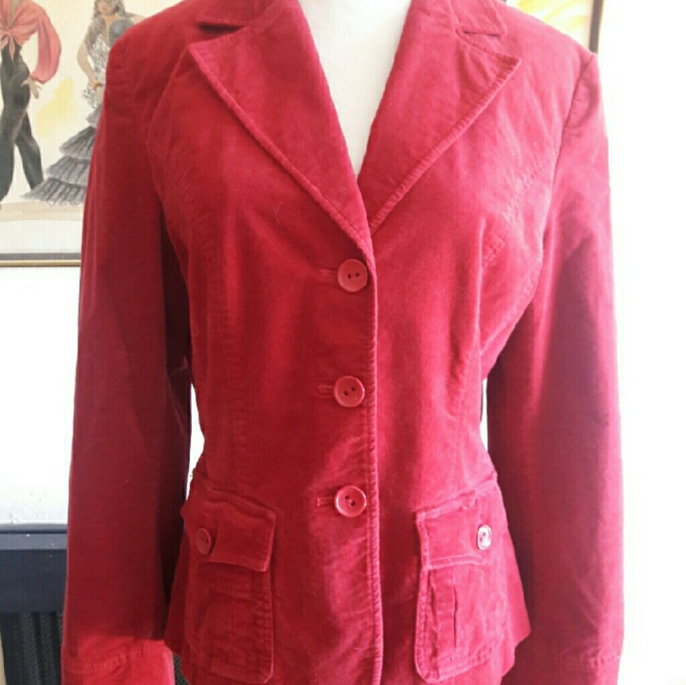 Olsen Europe Red Blazer