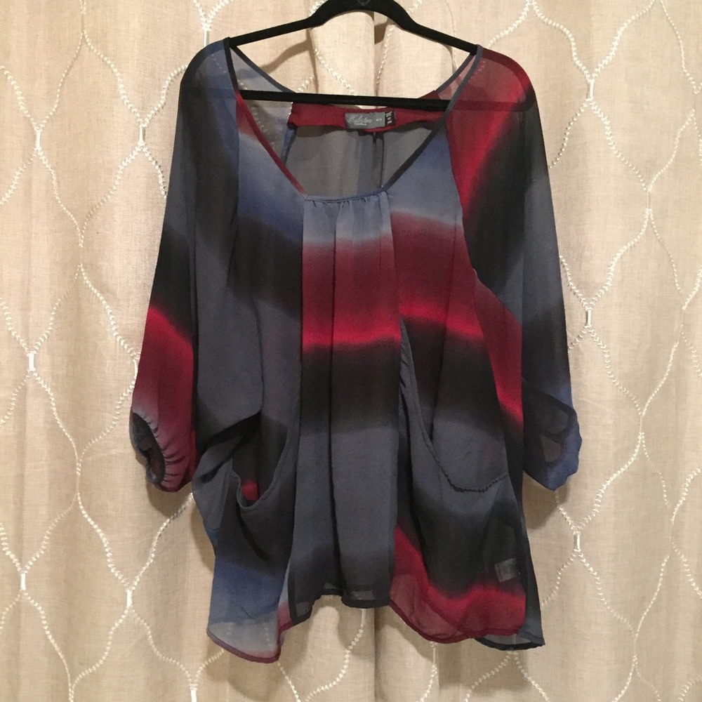 Kimono/Tunic Blouse Costa Blanca