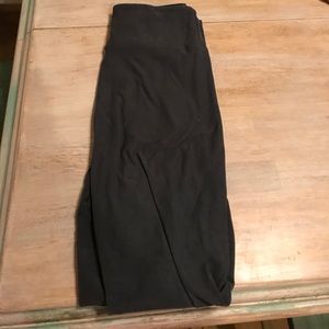 Lularoe dark gray one size leggings