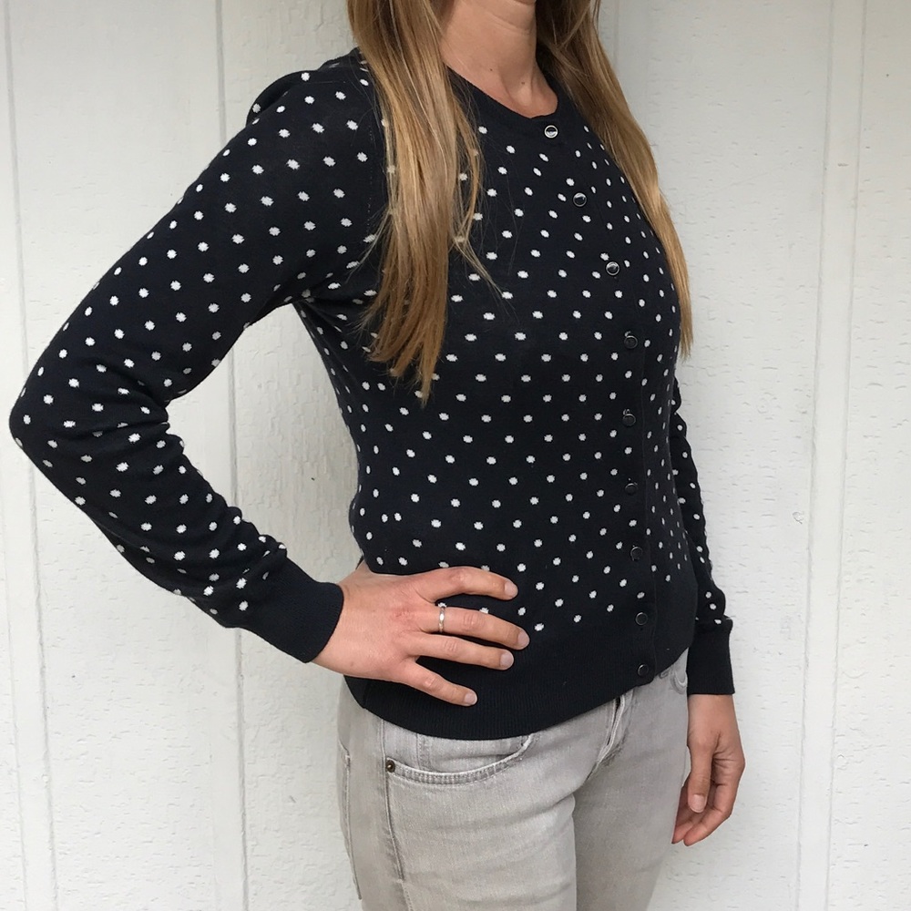 Banana Republic Polka dot cardigan