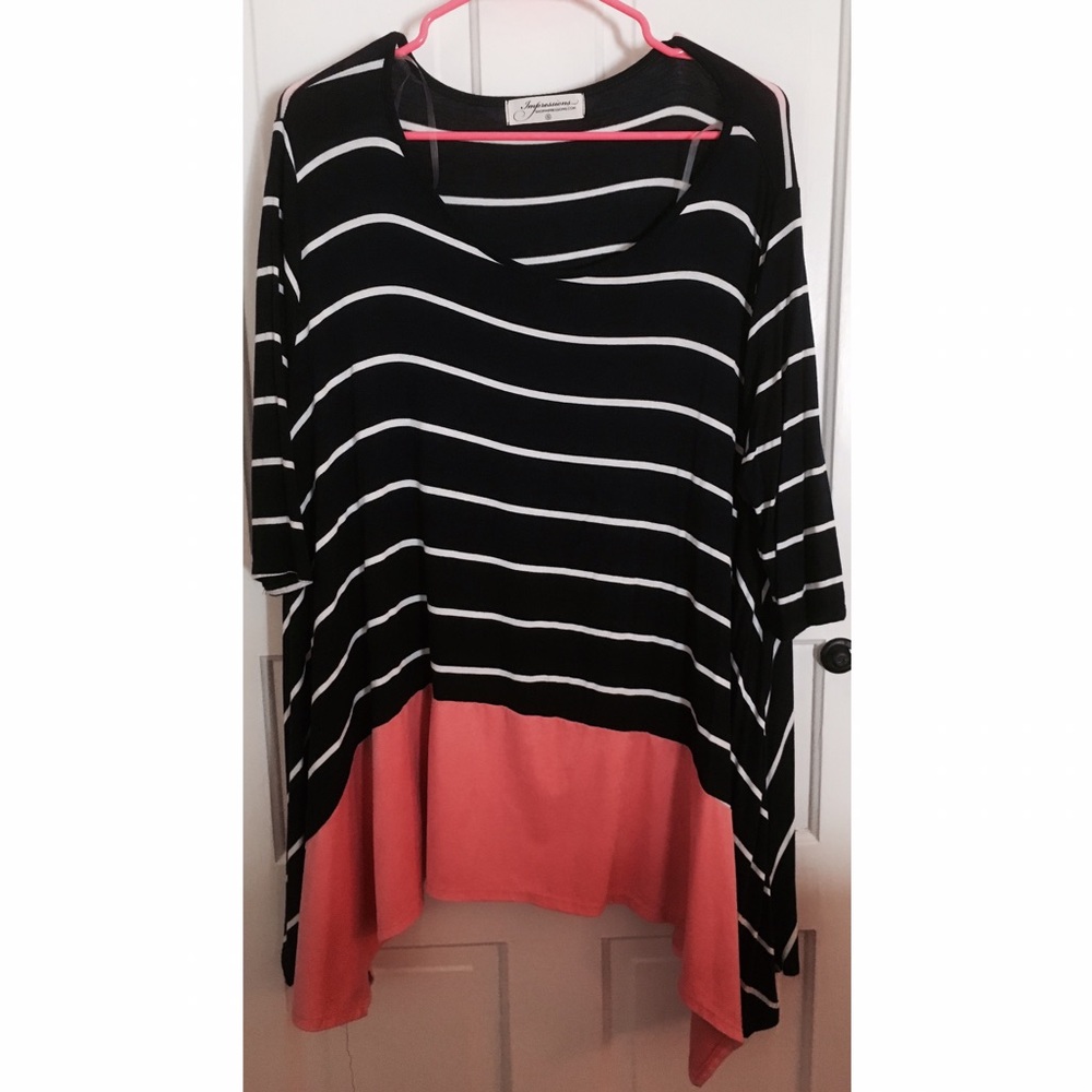 Striped Loose Fitted Shirt