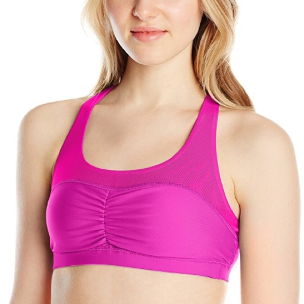 🆕Roxy Juniors Spirit Bra, Bright Orchid, Small - Picture 4 of 8