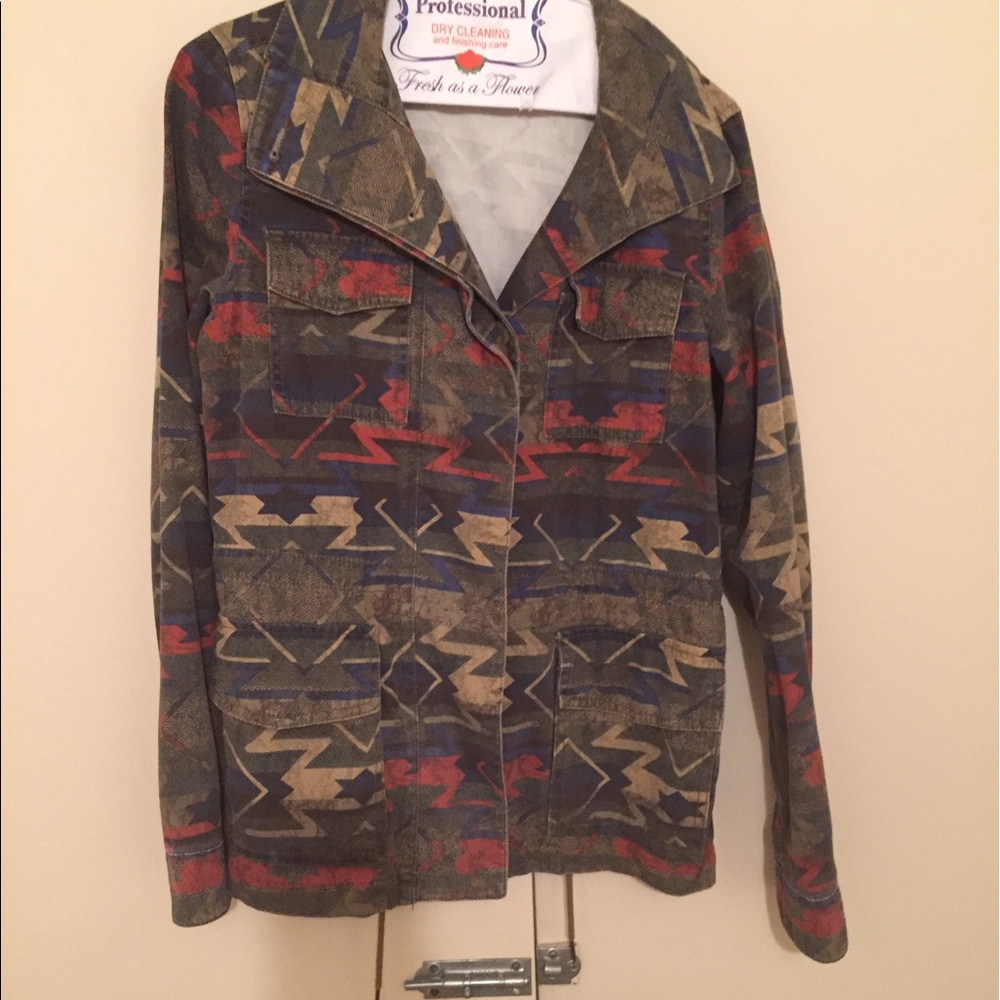 Urban Outfitters Aztec Jacket //