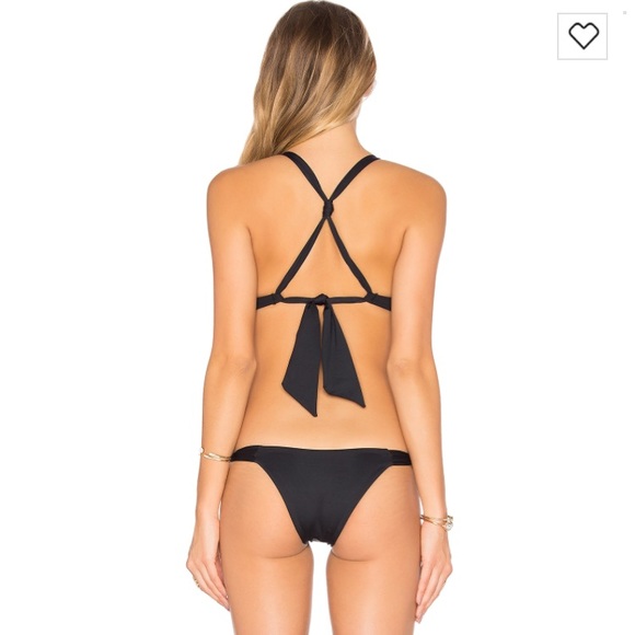 ❌SOLD❌NWT 2017 Frankie's bikinis Malibu set black- - Picture 3 of 6