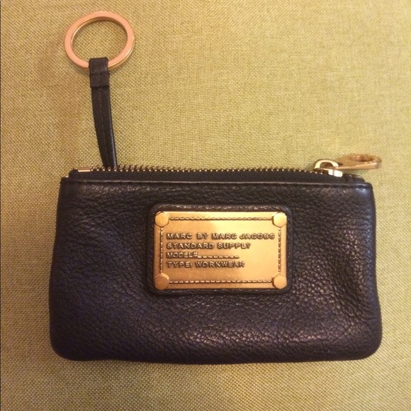 MARC BY MARC JACOBS BLACK LEATHER WALLET - Picture 4 of 6