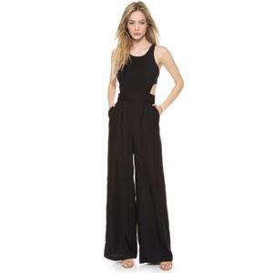 BB Dakota black jumpsuit with side cut outs