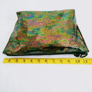 Ideology Holographic Snakeskin Pouch