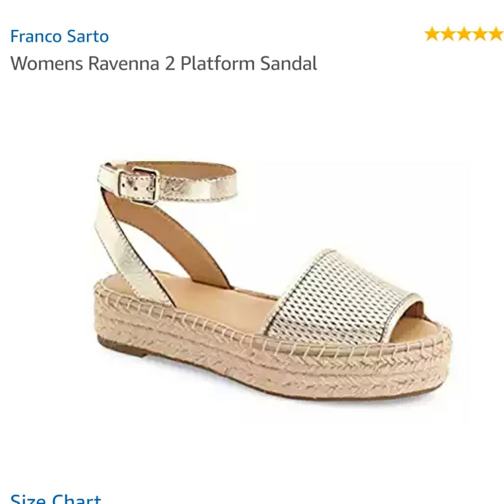 FRANCO SARTO -Ravenna 2 platform sandal