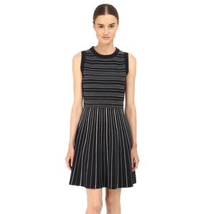 NWT Kate Spade Striped Fit & Flare Dress