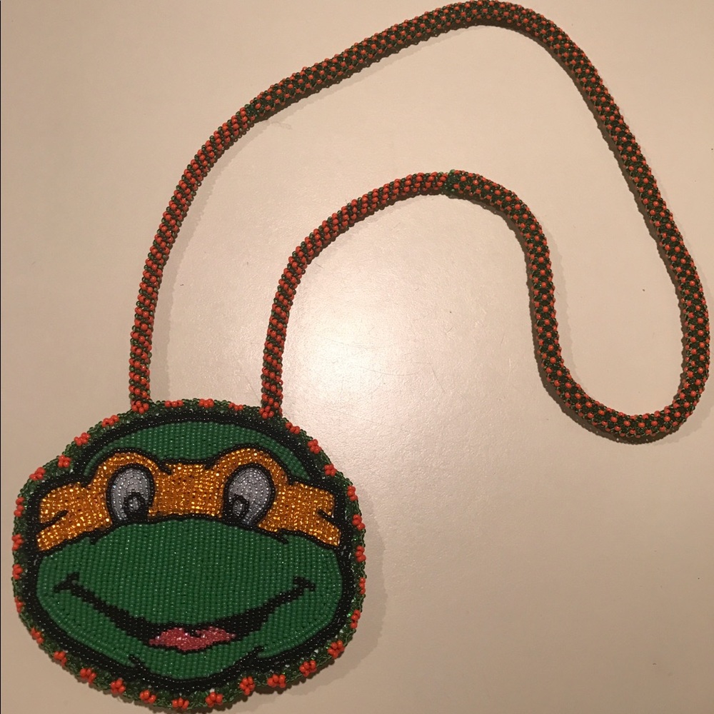 TMNT Beaded Necklace