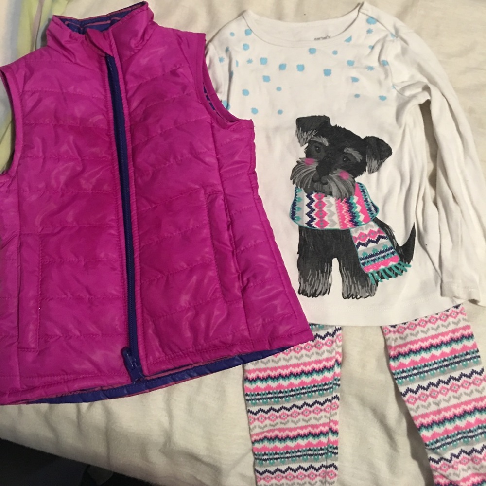 Outfit and matching vest❤️