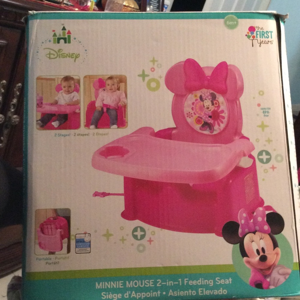 Mini Mouse 2 in 1 feeding seat