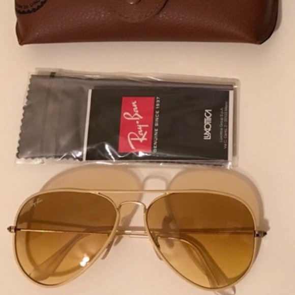 Ray-Ban Accessories - Ray Ban Aviator Full Color Yellow