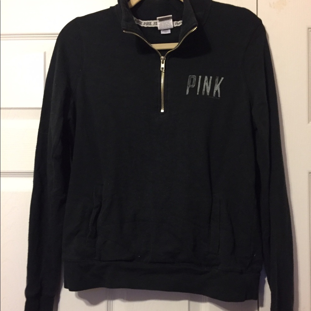 Half zip sweatshirt