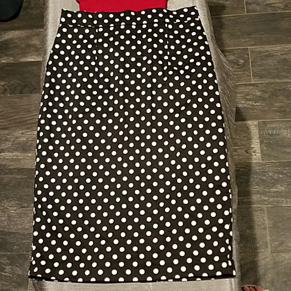 pinup/rockabilly style pencil skirt forever 21 s/p