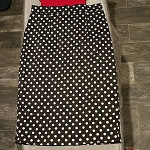 pinup/rockabilly style pencil skirt forever 21 s/p