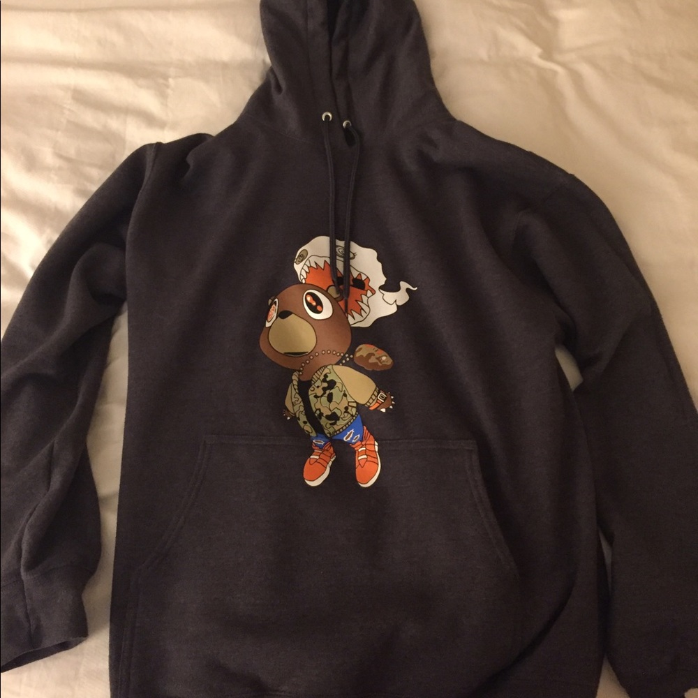 mr feez wlkclothing charcoal hoodie - Picture 1 of 3