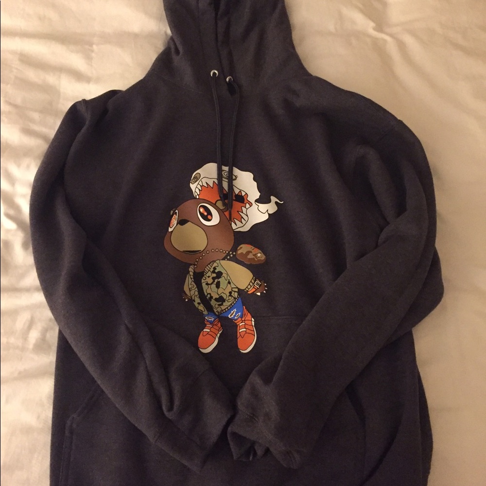 mr feez wlkclothing charcoal hoodie - Picture 2 of 3