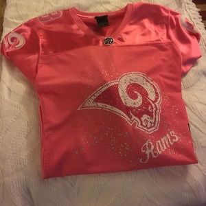 NWOT women's Rams top
