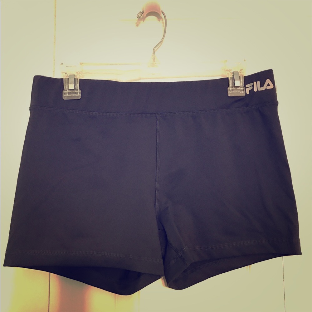 Dark Gray workout spandex.