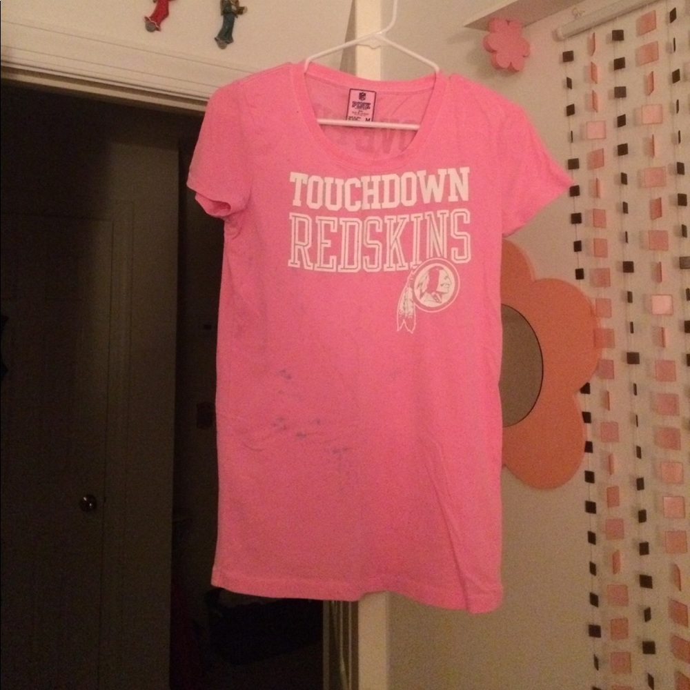 VS Pink Washington Redskins Top