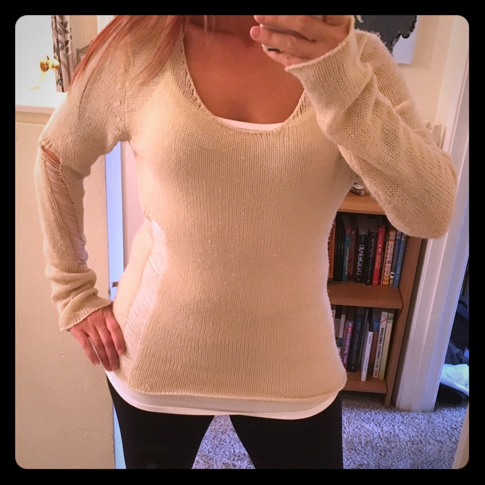Distressed Sweater