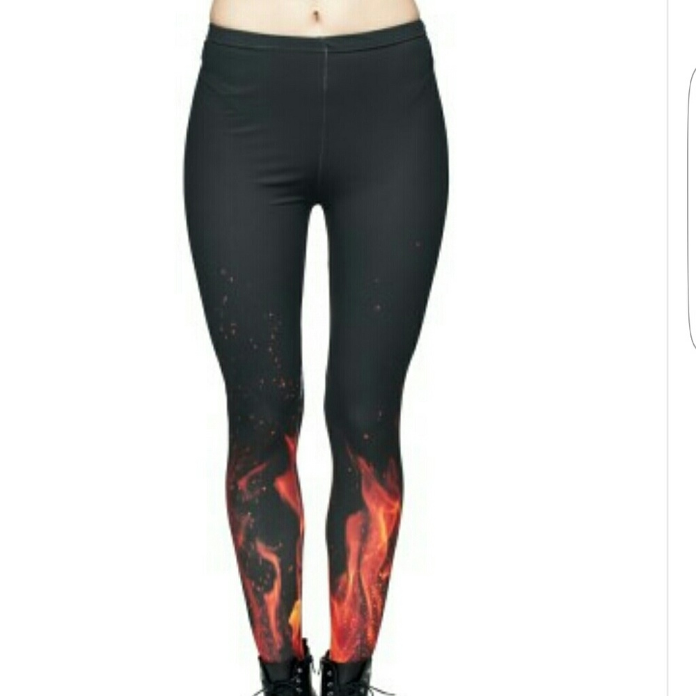 Black one size fit most leggings