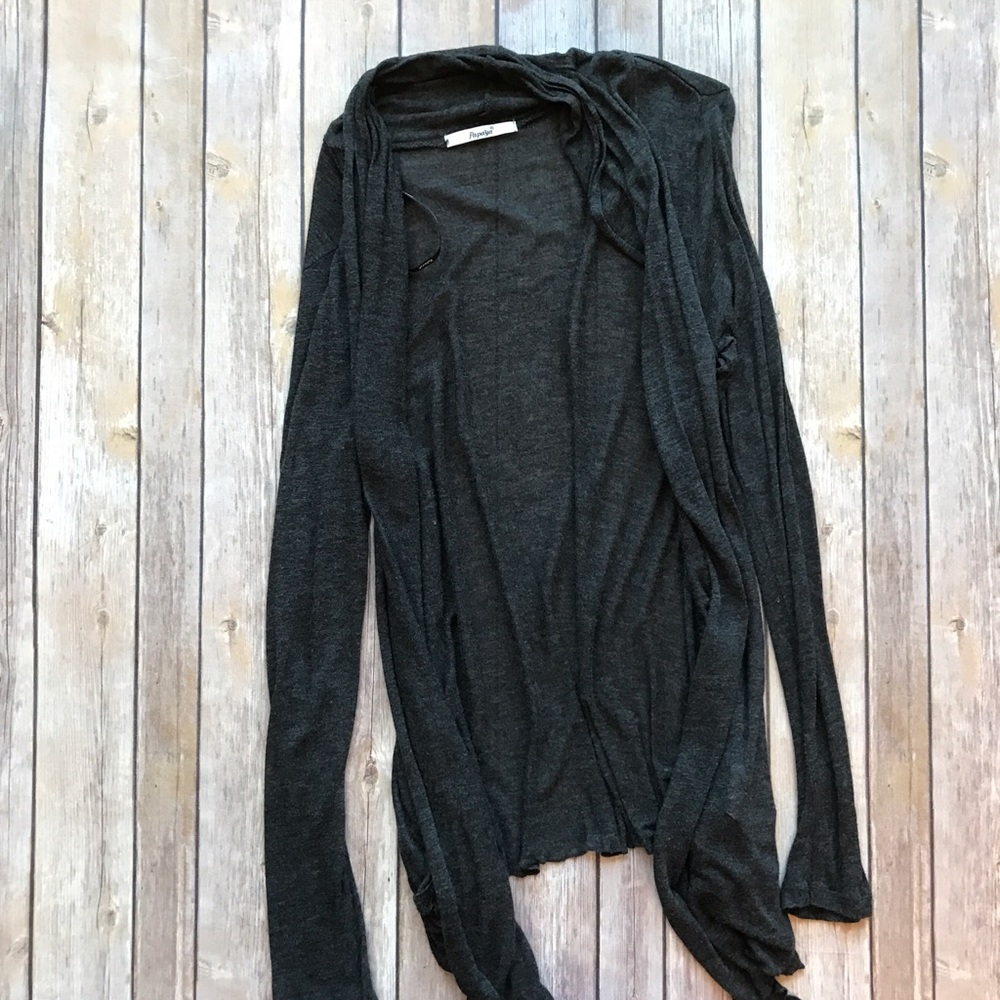 Gray Cardigan
