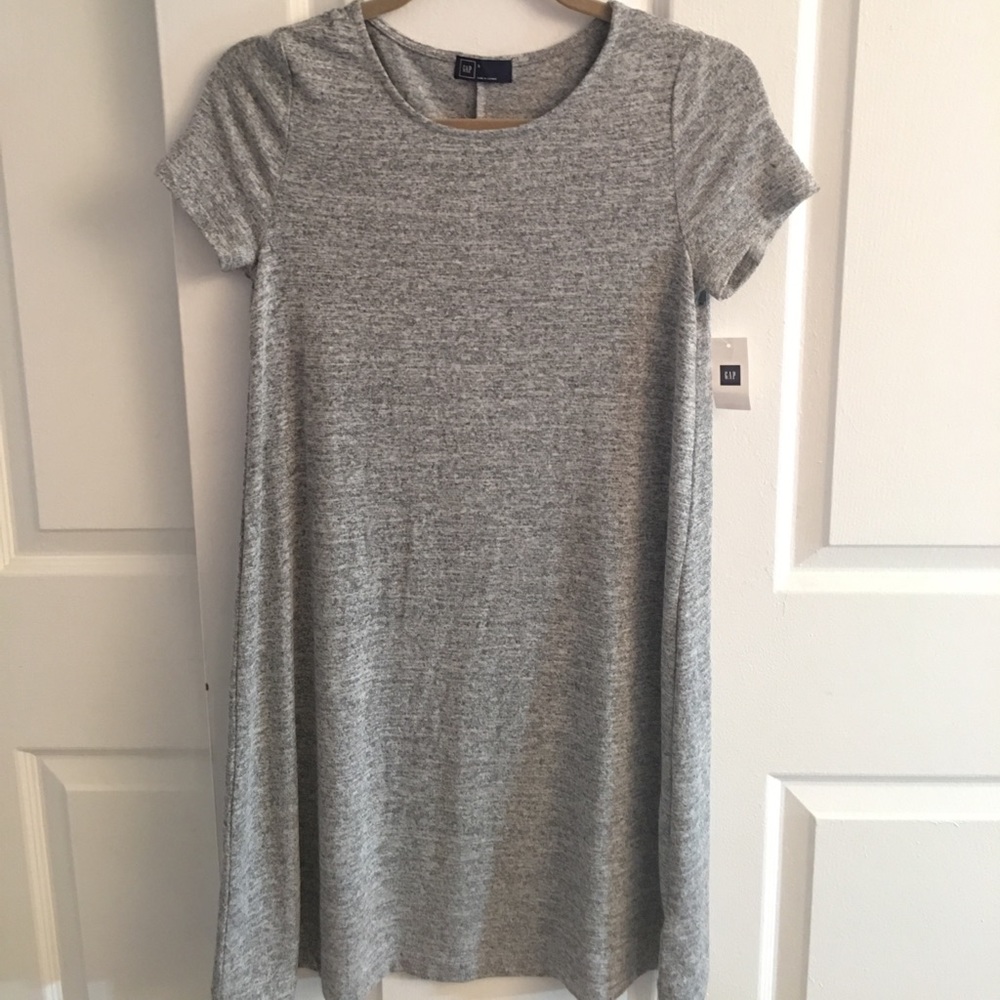 Gap Softspun knit tee shirt dress