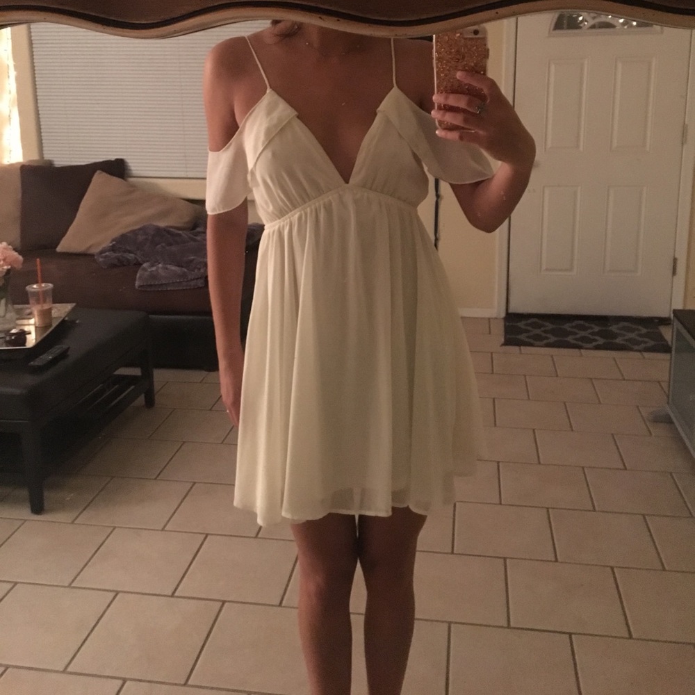 White dress