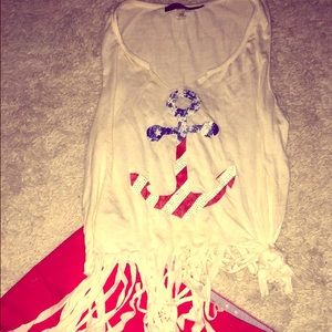 Fourth of July outfit shorts and shirt