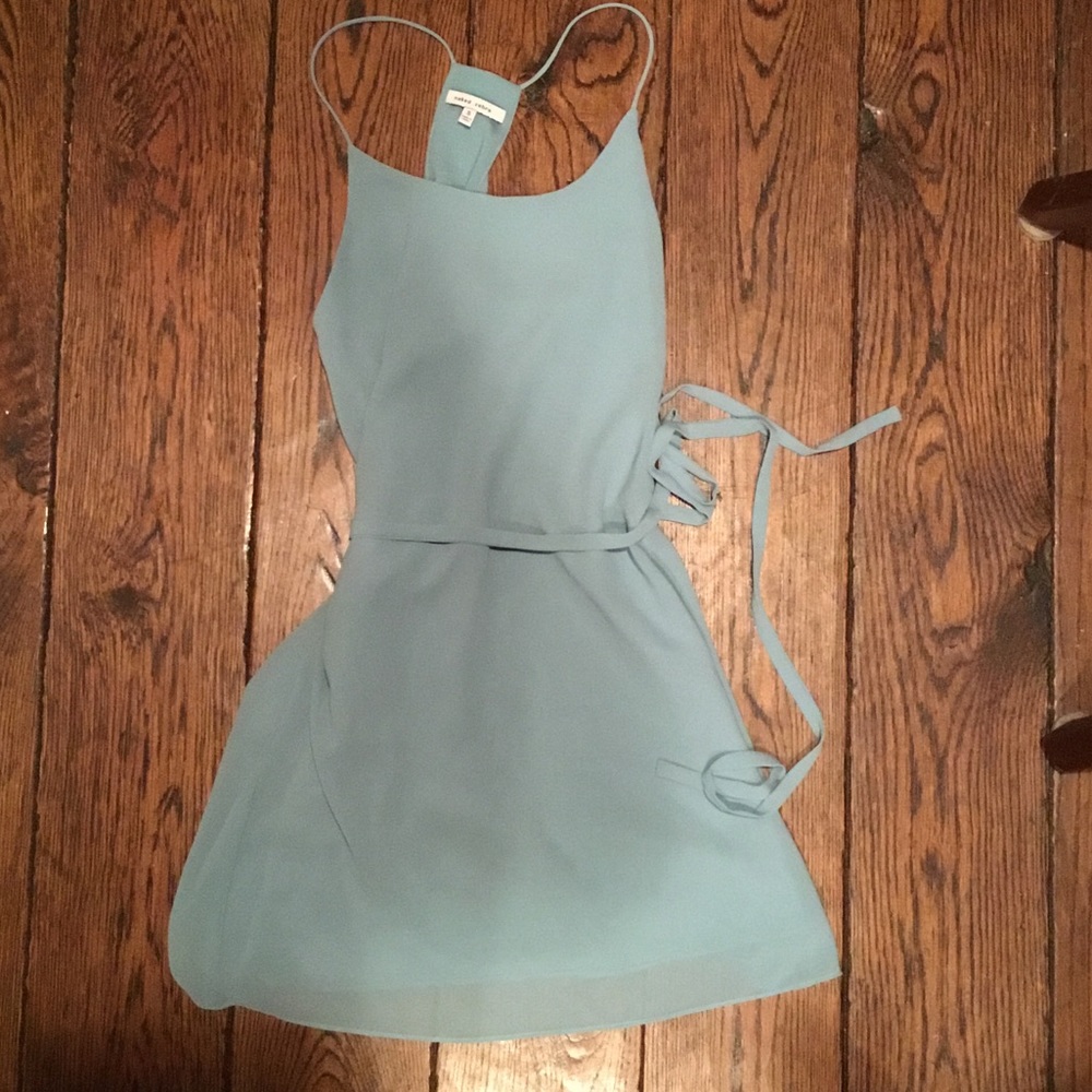 Light blue sundress