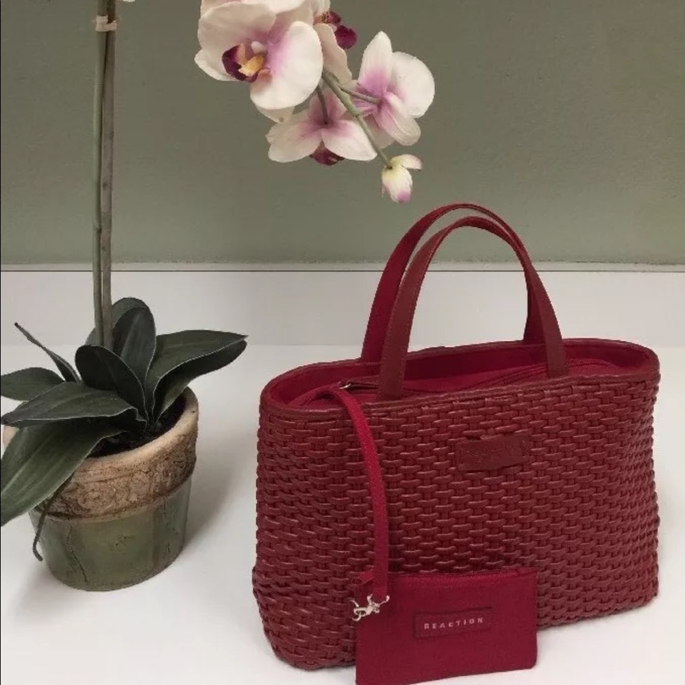 Kenneth Cole Red Reaction Handbag Purse