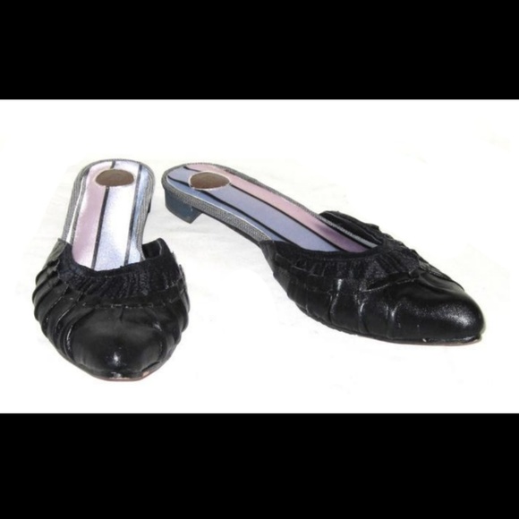 M by Morenatom Black Leather Suede Rare Vintage - Picture 3 of 8