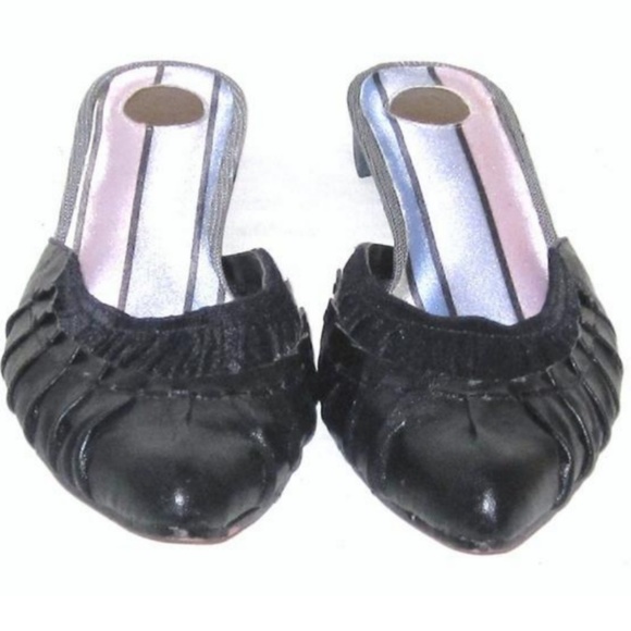 M by Morenatom Black Leather Suede Rare Vintage - Picture 5 of 8