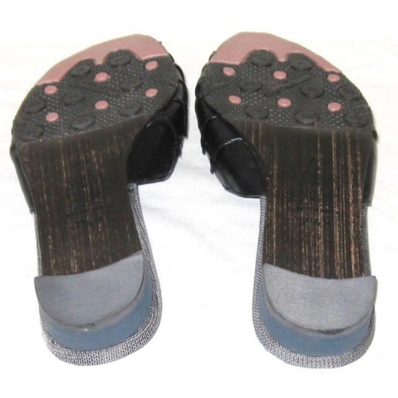 M by Morenatom Black Leather Suede Rare Vintage - Picture 8 of 8