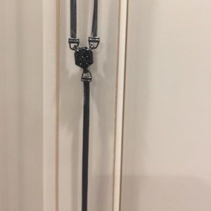 Kendra Scott - black on black necklace