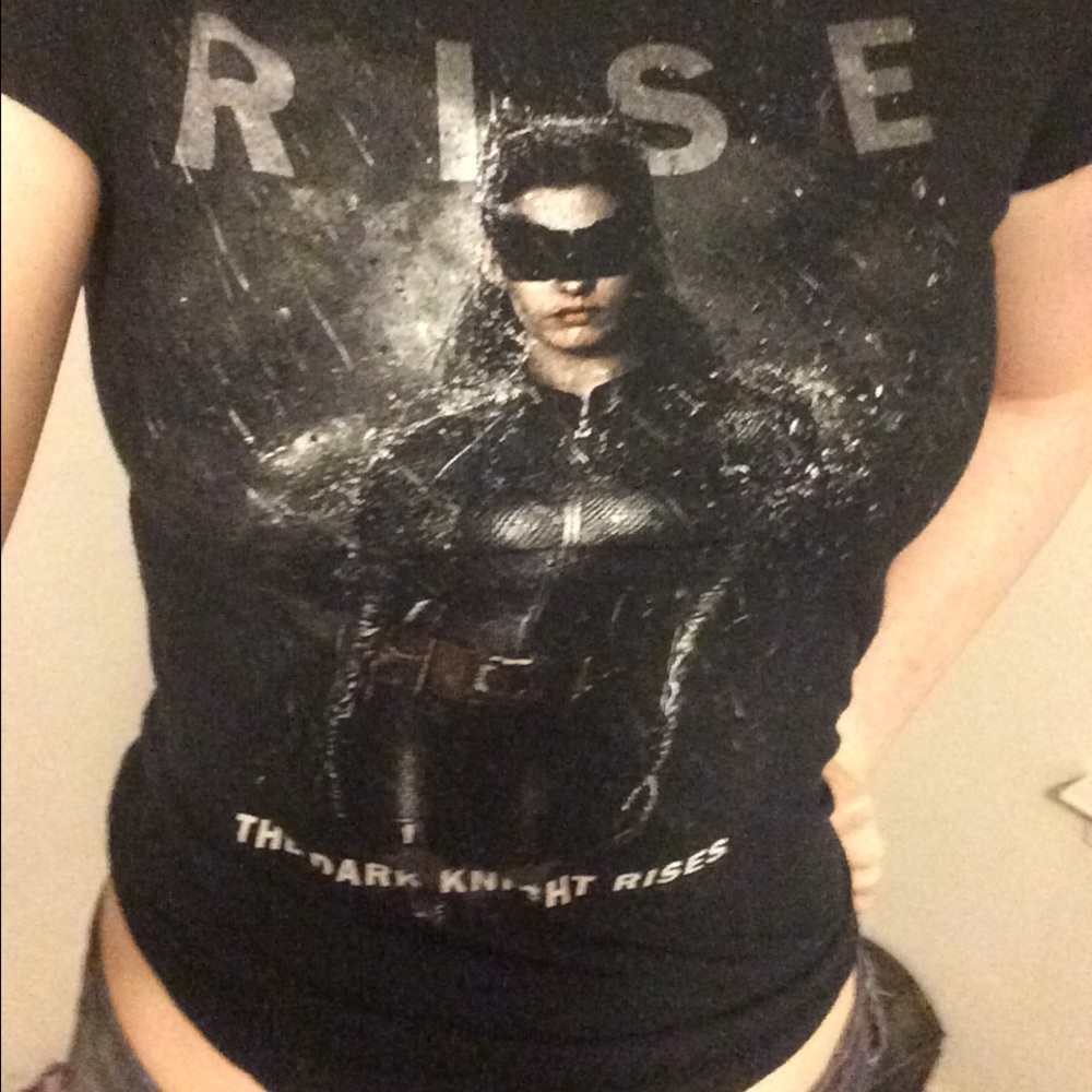 Dark knight rises Batman catwoman shirt