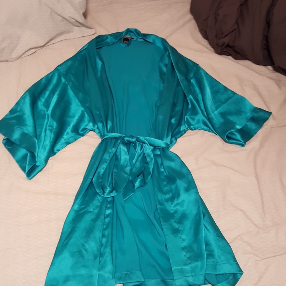 Victoria secret teal kimono