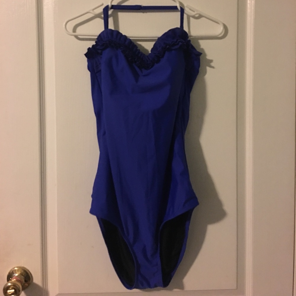 Fantasizer Royal Blue Slimming Swim Suit