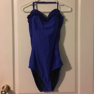 Fantasizer Royal Blue Slimming Swim Suit