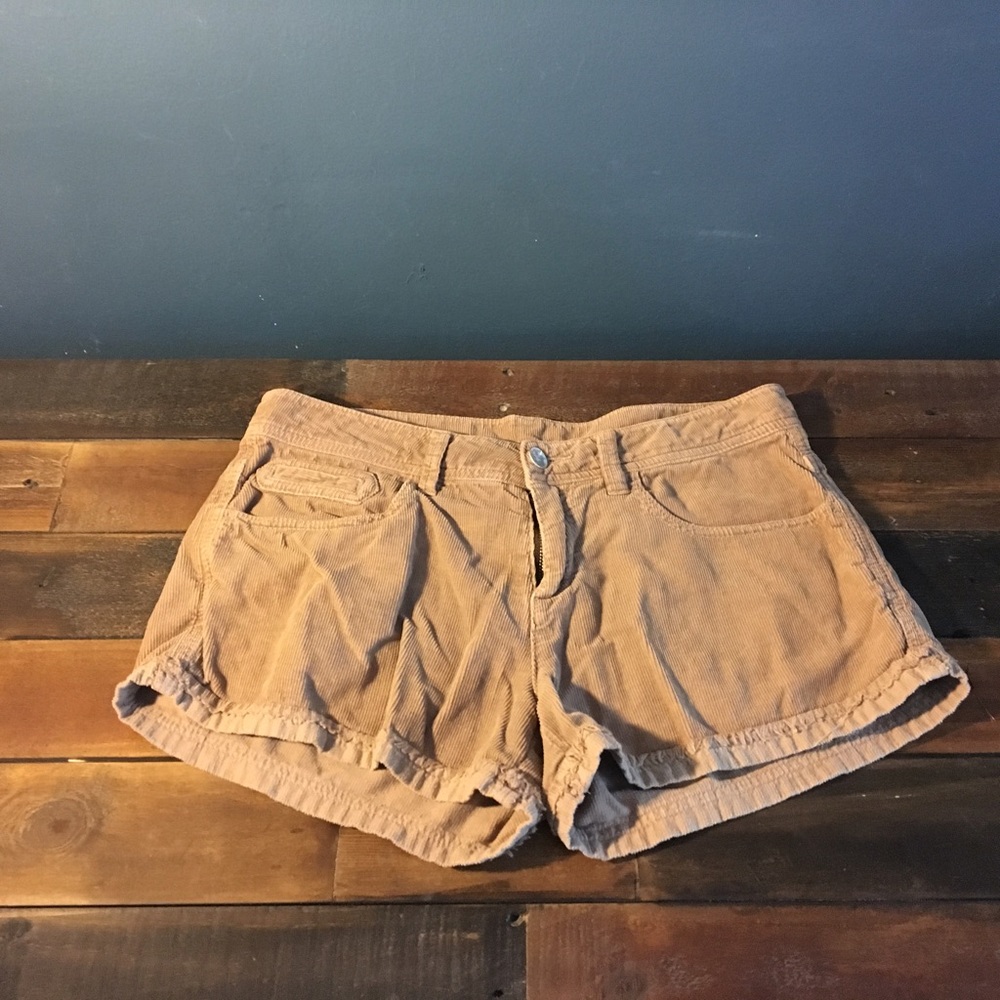 Corduroy shorts