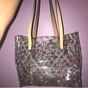 Dooney and Burke clear bag